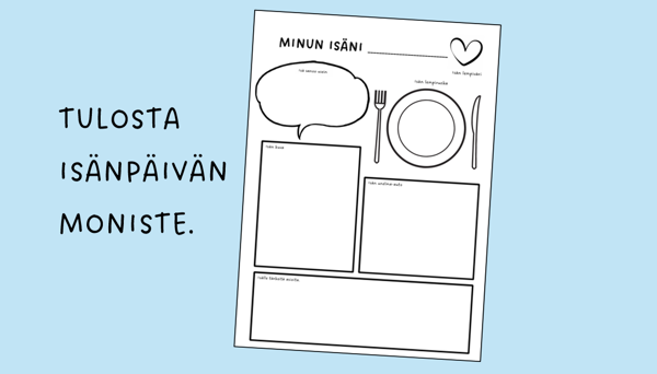 Product image of  Isänpäivän moniste