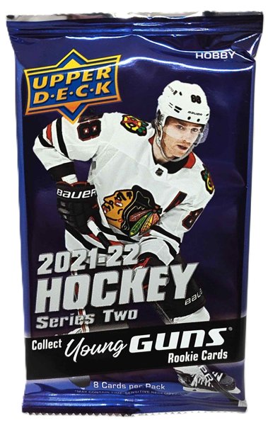 Product image of  2021-22 Upper Deck Series 2 Hockey Hobby [Pack]