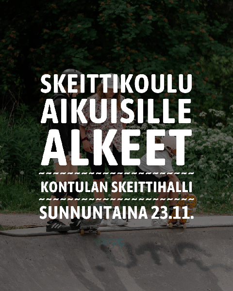 Product image of  Skeittikoulu aikuisille - ALKEET Kontula 23.11.