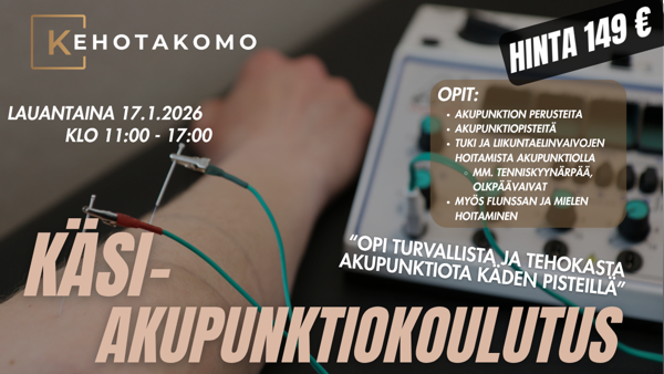 Product image of  Käsiakupunktio koulutus