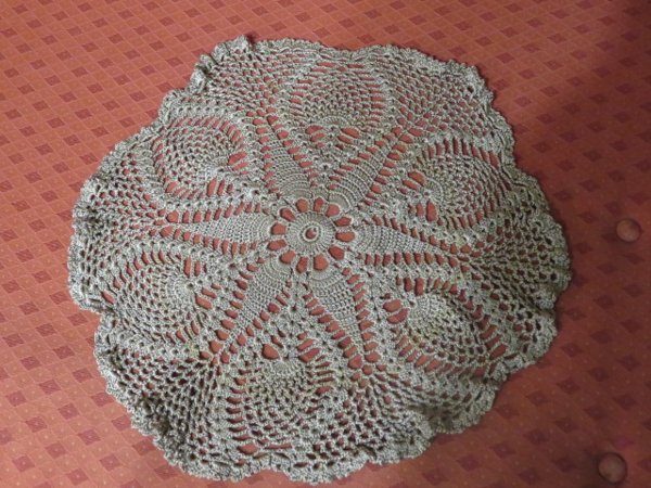 Product image of  Virkattu pyöreä liina