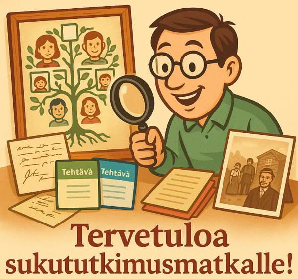Product image of  Geni/MyHeritage/DNA -päivä IIsalmessa