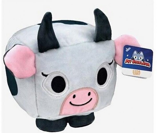 Product image of  Big Games Pet Simulator Plush Cow 15x15cm
