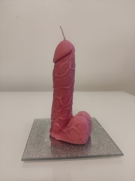 Product image of  Pieni pinkki peniskynttilä