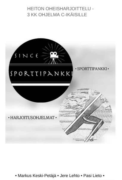 Product image of  Heiton oheisharjoittelu - C-ikäiset