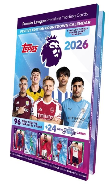 Product image of 2025/26 Topps Premier League Countdown Calendar