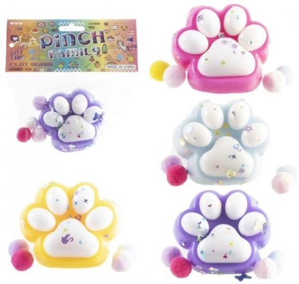 Product image of  Pinch Family Paw - Pehmofiguuri (24 g, 4 erilaista, 7,5 x 6,5 cm