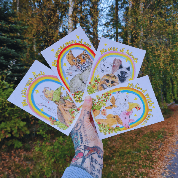 Product image of  Eläinoikeuskortti-sarja