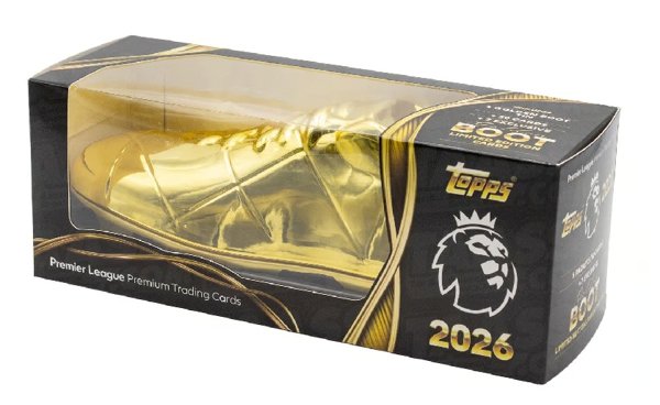 Product image of 2025/26 Topps Premier League Soccer Golden Boot Tin
