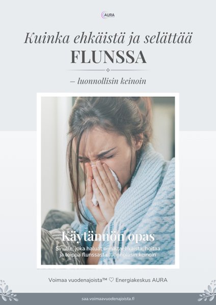 Product image of  Voimaa vuodenajoista™ -FLUNSSAOPAS (pdf)