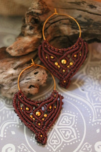 Product image of  Mikromakramee korvakorut