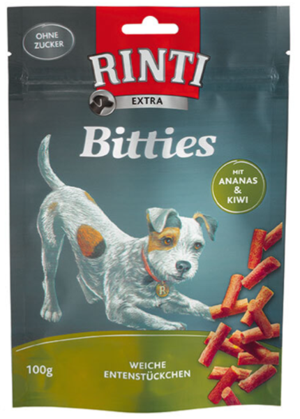 Product image of  Rinti Bitties ankka-ananas-kiivi 100g