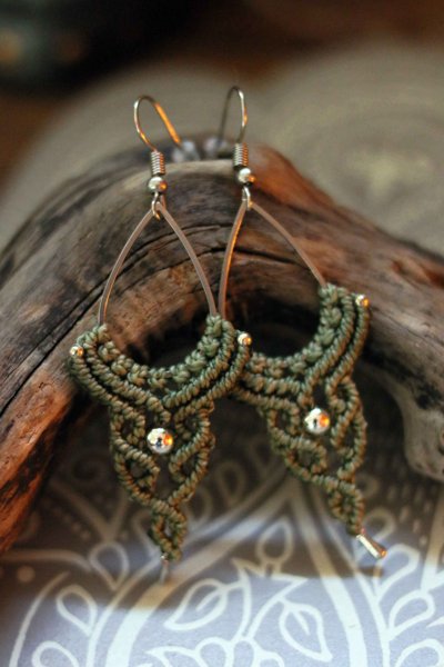 Product image of  Mikromakramee korvakorut