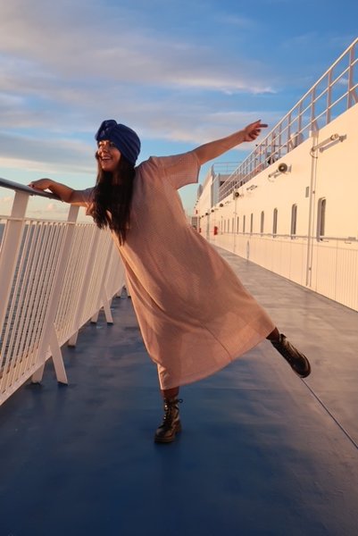 Product image of  MOLUCCELLA dress, pastel checks