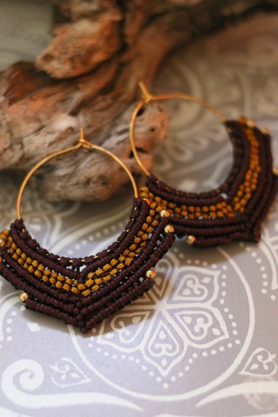 Product image of  Mikromakramee korvakorut