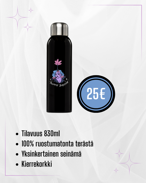 Product image of  Juomapullo painatuksella / ENNAKKOTILAUS