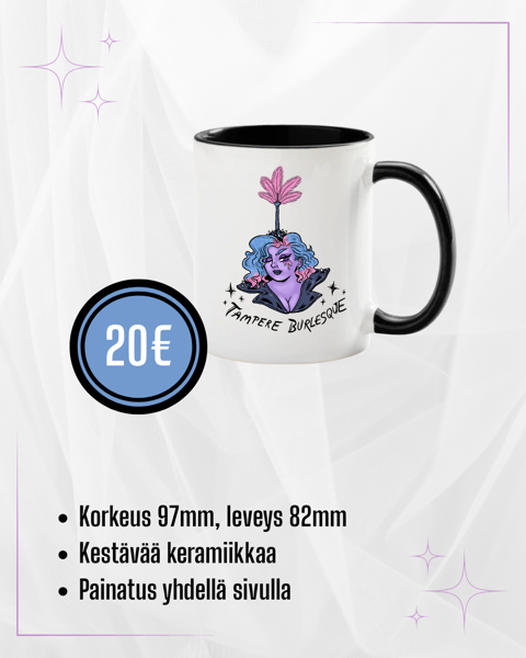 Product image of  Keraaminen muki painatuksella / ENNAKKOTILAUS