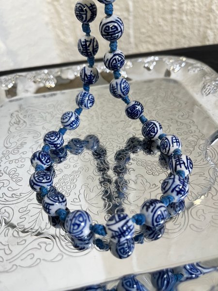 Product image of  HELMET, blue and white porcelain