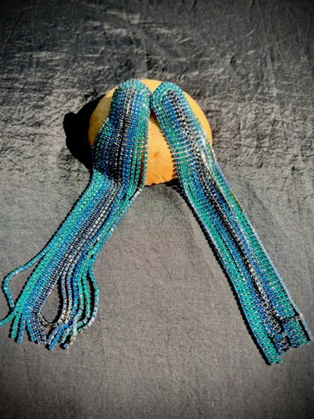 Product image of  KORVAKORUT, green and blue rhinestones