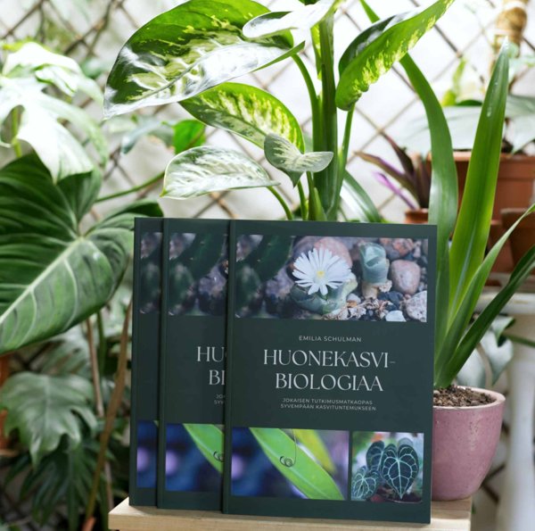 Product image of  Huonekasvibiologiaa -kirja kolmas painos