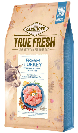 Product image of  Carnilove Cat True Fresh -kalkkuna 340g