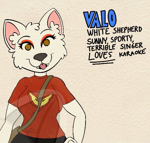 Product image of Adoptable - Valo the white shepherd