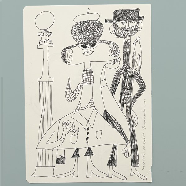 Product image of  Vernissage Regulars - original drawing