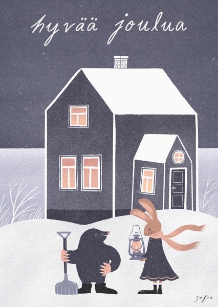 Product image of  Joulukortti "Tämä on sinulle"