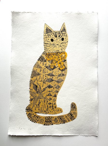 Product image of  Kultakissa serigrafia 1/3