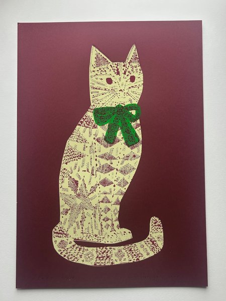 Product image of  Rusettikissa serigrafia 63/70