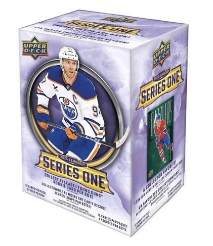 Product image of 2025/26 Upper Deck Series 1 Hockey Blaster Box