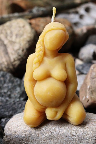 Product image of Synnytys mehiläisvahakynttilä