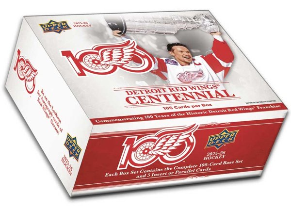 Product image of 2025-26 Upper Deck Detroit Red Wings Centennial Hockey Box Set