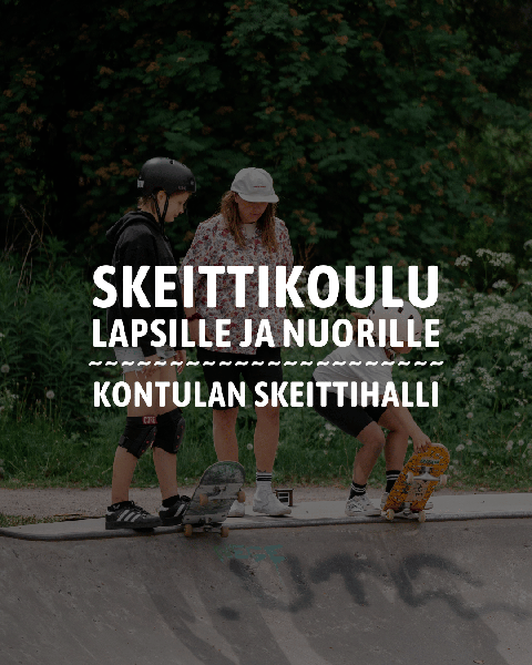 Product image of  Skeittikoulu lapsille ja nuorille, Kontula, la 17.1.