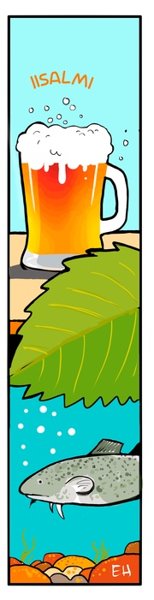 Product image of Kirjanmerkki “Iisalmi"