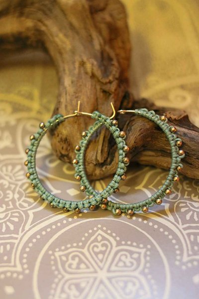 Product image of  Hely -renkaat - vihreä/hopea