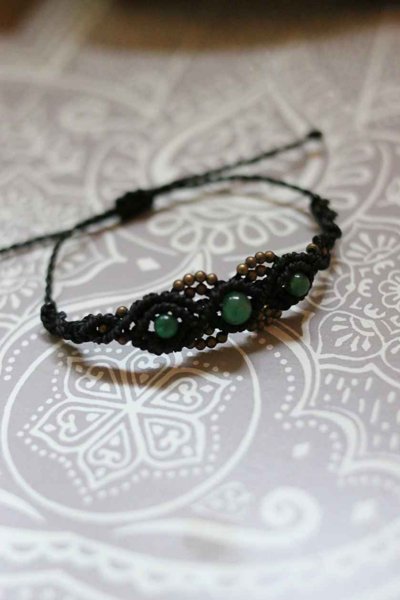 Product image of  Käsikoru - vihreä aventuriini