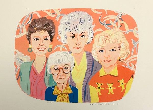 Product image of  Tyttökullat giclée print