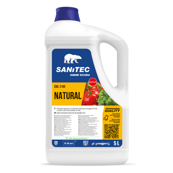 Product image of 2100 NATURAL FRUIT WASHING DETERGENT 5L