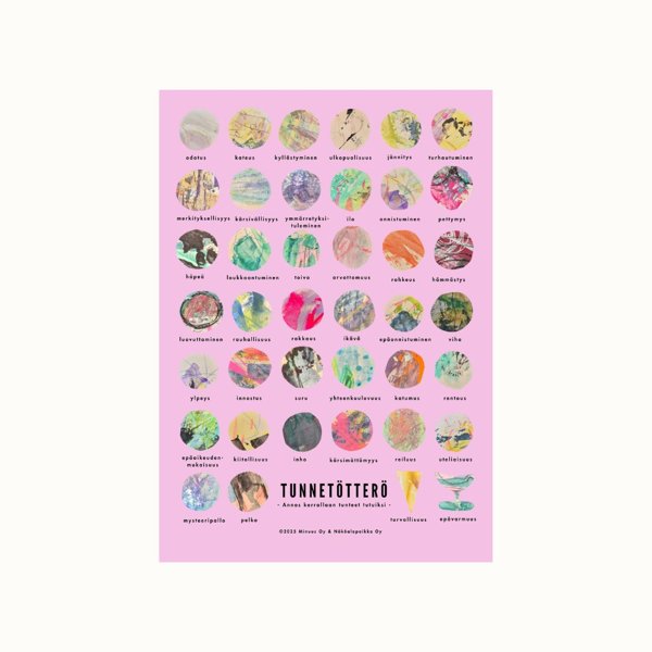 Product image of  Tunnetötterö-menu A5 VADELMA