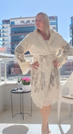 Product image of  Kylpytakki UNISIEPPARI-kuviolla 2xl