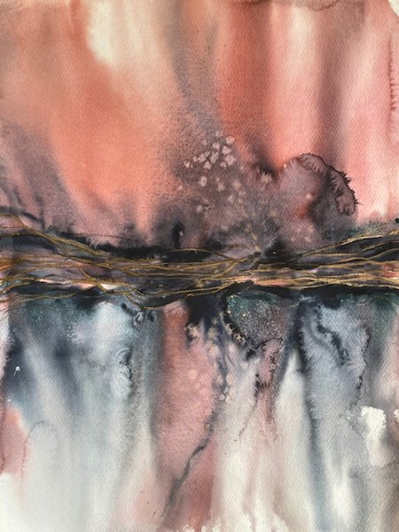 Product image of ”Drop of Cosmos” -sekatekniikkateos