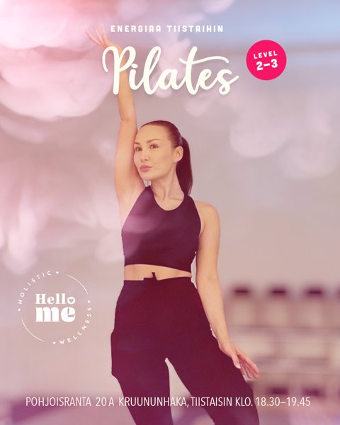 Product image of  Pilates level 2-3 koko sarja 20krt 75min
