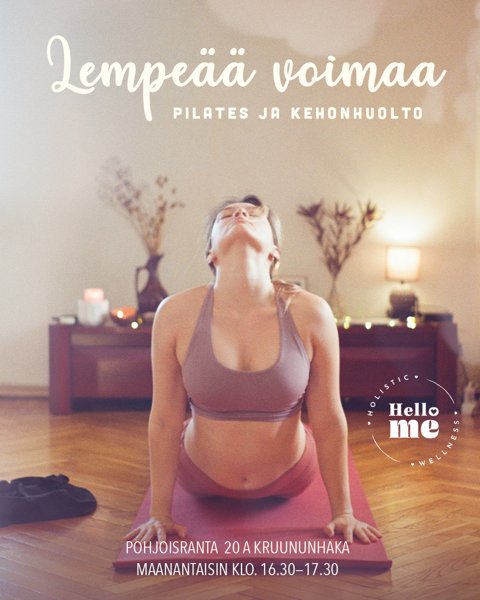 Product image of  Lempeää voimaa - Kehonhuolto & Pilates puolikas sarja 10krt