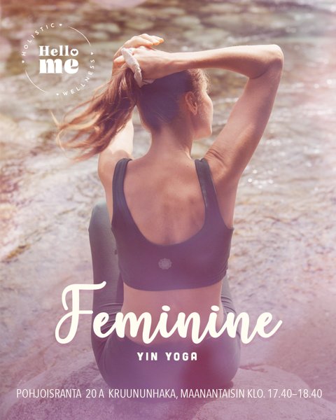 Product image of  Feminine Yin®️ jooga puolikas sarja 10krt 60min