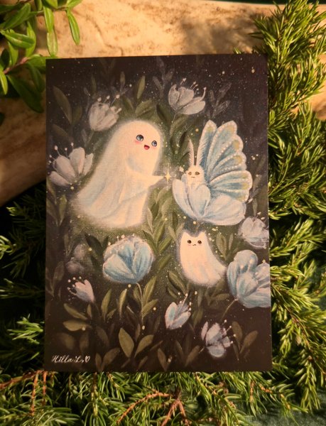 Product image of  Taidekortti; Uusi perhosystävä