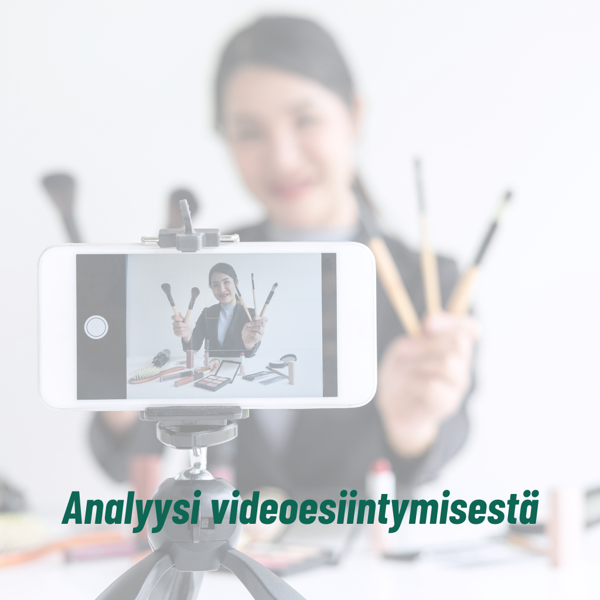 Product image of  Analyysi videoesiintymisestä