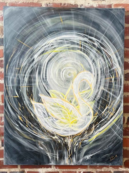 Product image of  Taideteos ”KULTAREUNUKSET” - 130x100cm