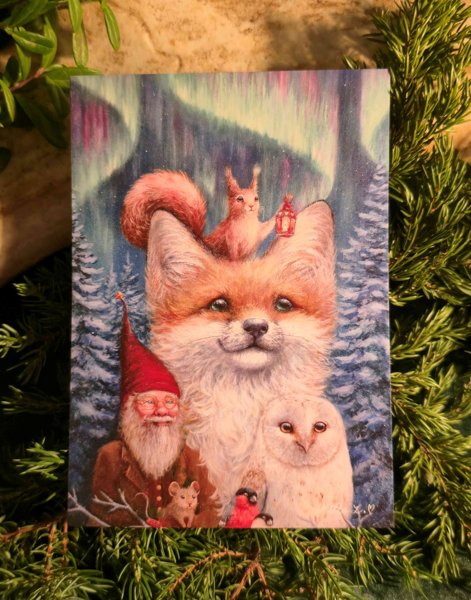 Product image of  Taidekortti, Talven taikaa