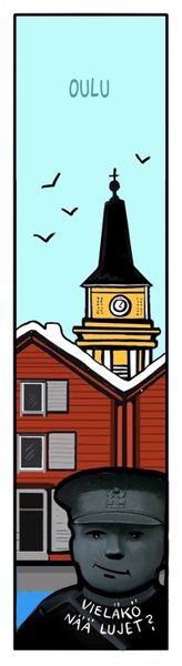 Product image of  Kirjanmerkki "Oulu"